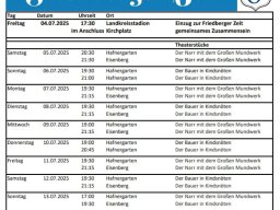 2025 – &quot;Friedberger Zeit&quot;